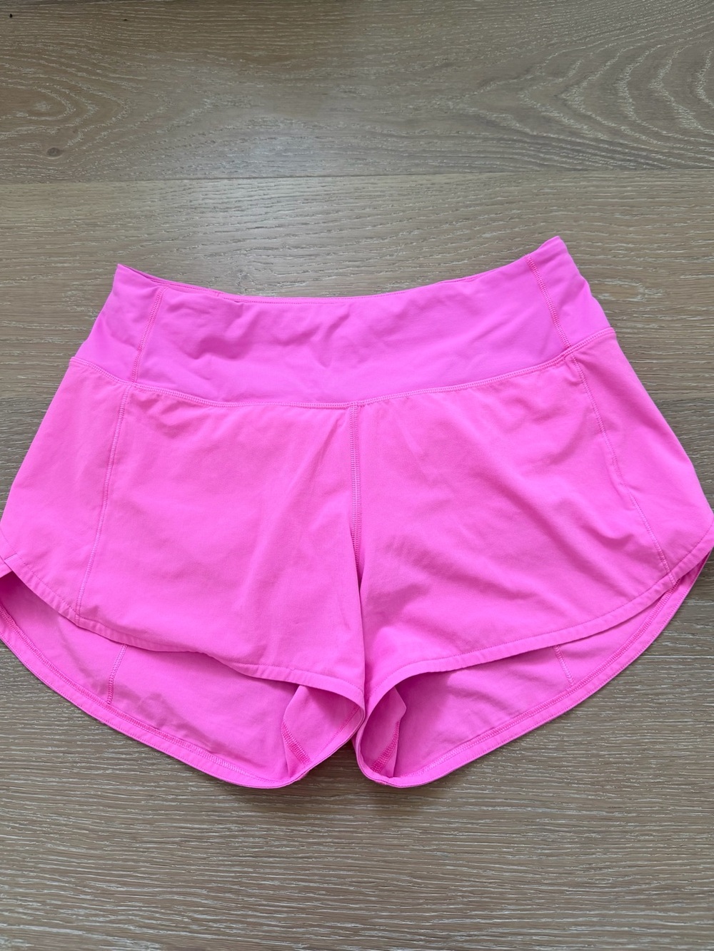 4” Lululemon Bubblegum Pink Athletic Shorts